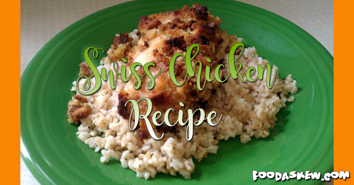 Swiss Chicken with White Wine Food AskewFood Askew